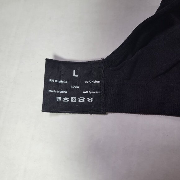 Truekind Black Daily Comfort Wireless Shaper Bra #10057 Size L - Picture 4 of 4